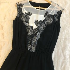 Sandro designer 100% silk dress